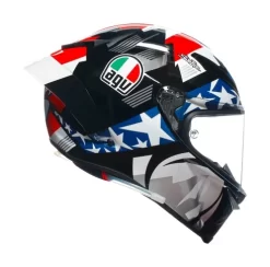 Icon Store -Icon Store agv pista gprr mir americas2021 helmet white blue 1