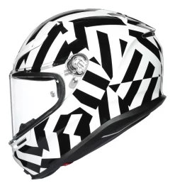 AGV K6 Secret Helmet 11 AGV K6 Secret Helmet -Icon Store agvk6 secret helmet black white 4