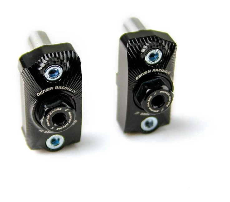 Driven Racing Captive Axle Blocks Kawasaki Ninja 400 / Z400 1 Driven Racing Captive Axle Blocks Kawasaki Ninja 400 / Z400