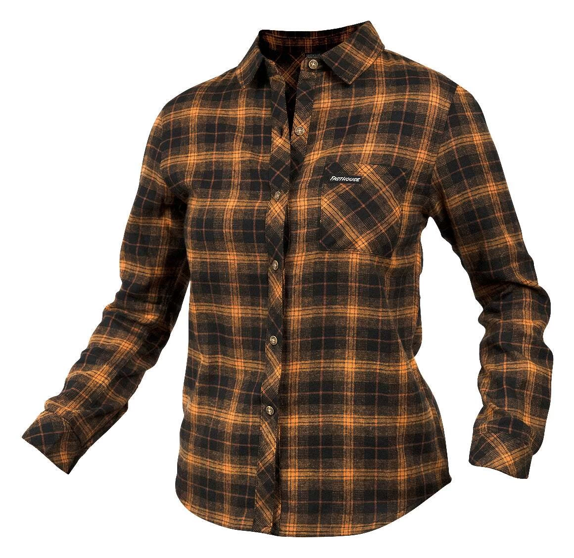 Fasthouse Honey Women's Flannel 1 Fasthouse Honey Women's Flannel