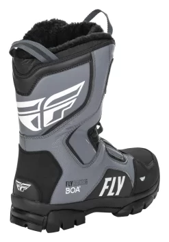 Fly Racing Snow Marker BOA Boots 9 Fly Racing Snow Marker BOA Boots -Icon Store fly racing snow marker boa boots black grey 1