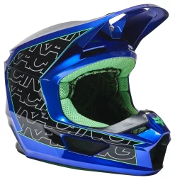 Fox Racing V1 Peril Helmet -Icon Store fox racing v1 peril helmet blue
