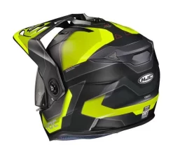 HJC DS-X1 Synergy Helmet -Icon Store hjcdsx1 synergy helmet black hi viz 1