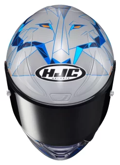 HJC RPHA 1N Espargaro Helmet -Icon Store hjcrpha1 n espargaro helmet silver blue orange 4