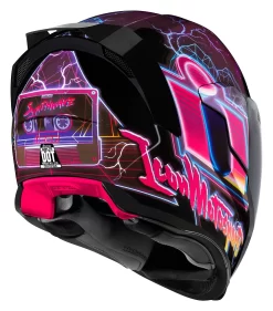 Icon Airflite Synthwave Helmet -Icon Store icon airflite synthwave helmet purple 2