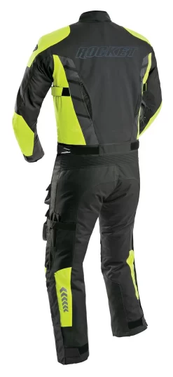 Joe Rocket Survivor Suit -Icon Store joe rocket survivor suit black hi viz neon 1