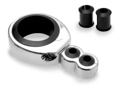 Motion Pro Cable Clamp -Icon Store motion pro cable clamp chrome dual clamp