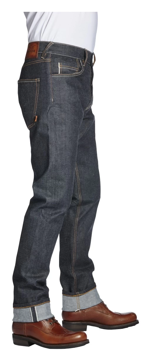 Rokker Iron Selvage Raw Jeans 2 Rokker Iron Selvage Raw Jeans - Image 2