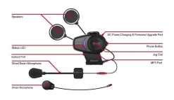 Sena 10S Bluetooth Headset - Dual Pack -Icon Store sena10 s bluetooth headset dual pack 5