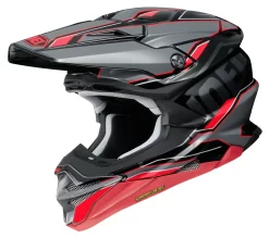Shoei VFX-EVO Allegiant Helmet -Icon Store shoei vfxevo allegiant helmet black grey red