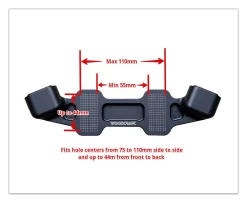 Woodcraft Universal Clip-On Risers W/ Adapter Plate -Icon Store woodcraft universal clip on risersw adapter plate 2