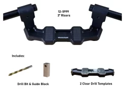 Woodcraft Universal Clip-On Risers W/ Adapter Plate -Icon Store woodcraft universal clip on risersw adapter plate 7