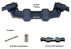 Woodcraft Universal Clip-On Risers W/ Adapter Plate -Icon Store woodcraft universal clip on risersw adapter plate 1 rise